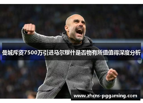 曼城斥资7500万引进马尔穆什是否物有所值值得深度分析